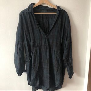 Indigo plaid CP shades Teton